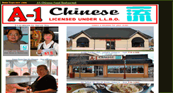Desktop Screenshot of a1chinesefood.doestakeout.com